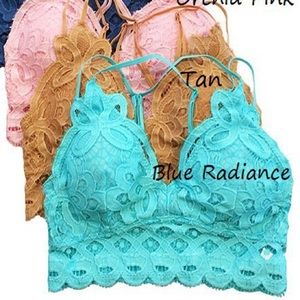 NEW Color! Anemone Bralette Turquoise Blue Radiance